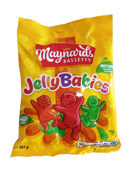 Maynards Bassetts Jelly Babies 165g