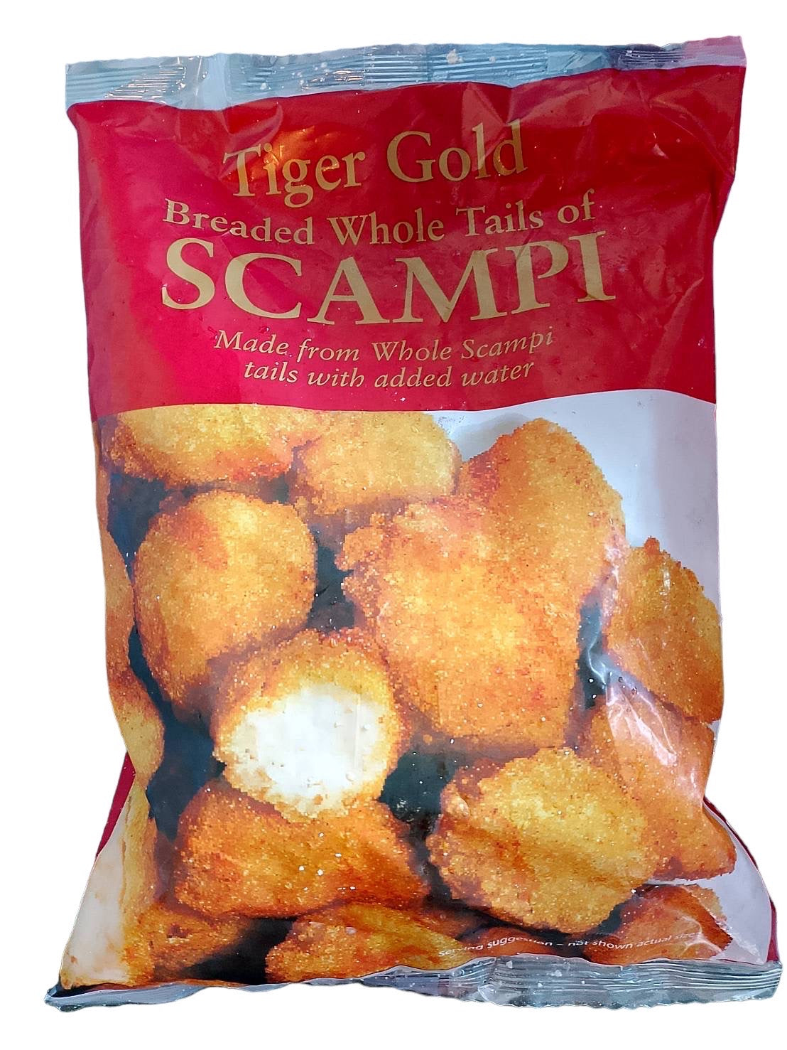 Tiger Gold Whole Tail Natural Crumb Scampi 450g