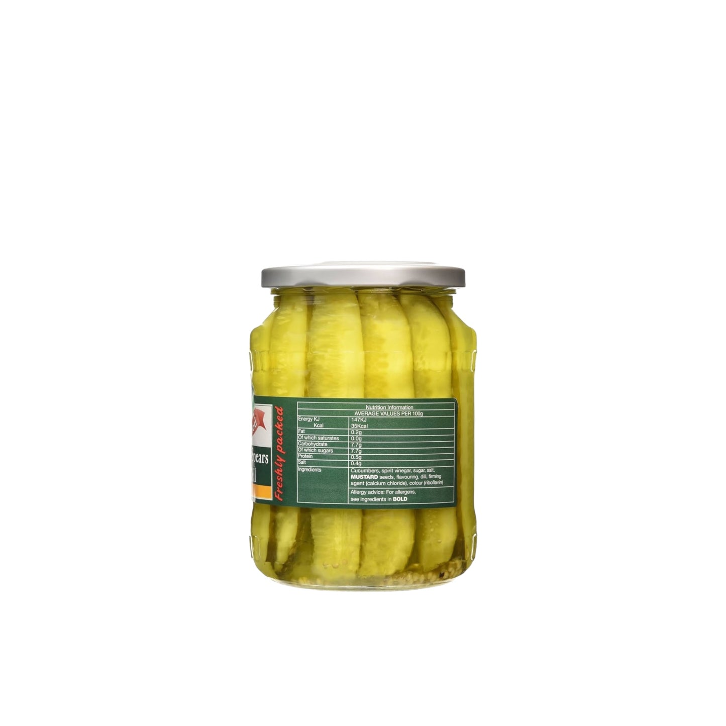 MRS ELSWOOD Cucumber Spears With Dill, 670 g