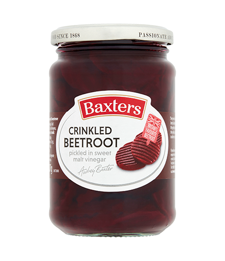 Baxters Crinkled Beetroot in Sweet Malt Vinegar