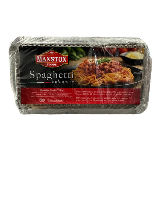 Manston spaghetti bolognese