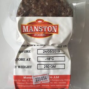 Manston Black Pudding 75g x 2