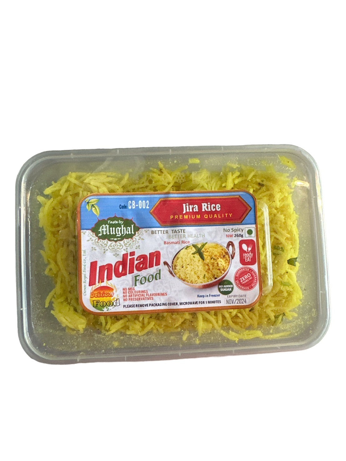 Indian Frozen Food Jira Rice