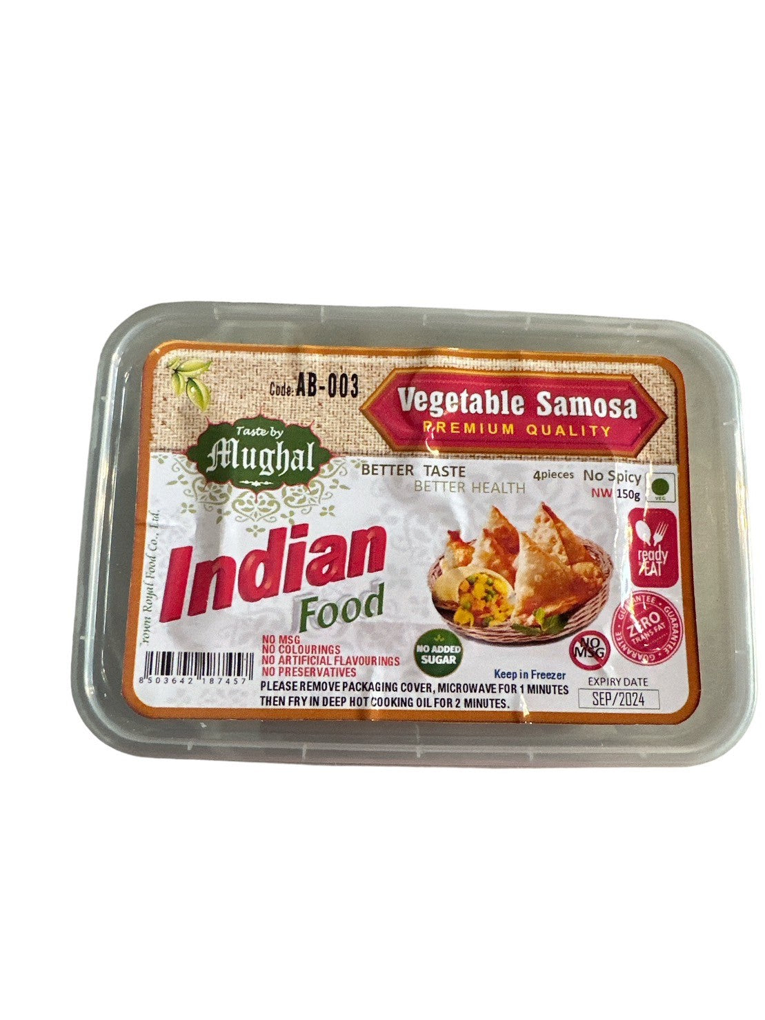 Indian Frozen Food Vegetable Samosa