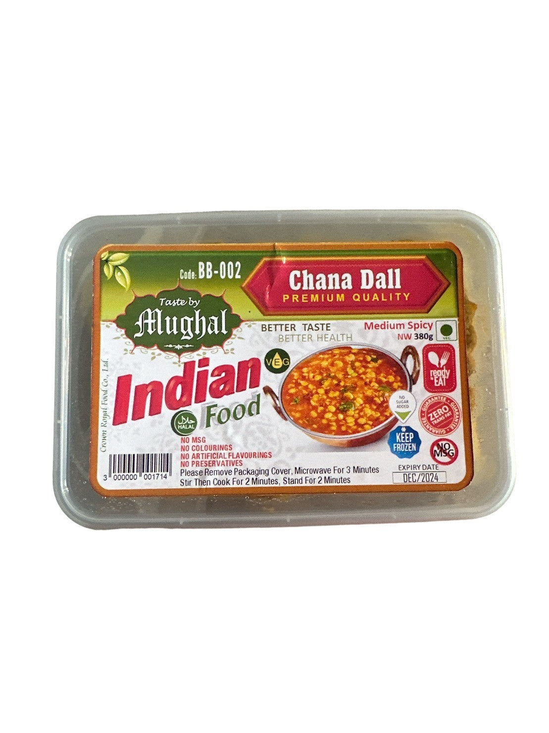 Indian Frozen Food Chana Dall