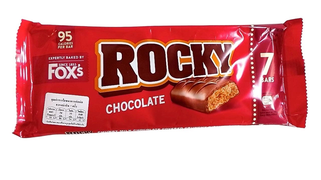 Fox's Rocky Chocolate Bars 7 Bars 133g