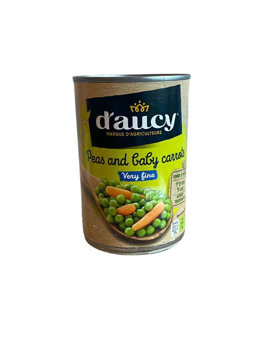 D'Aucy Petit Pois/Baby Carrots 400g