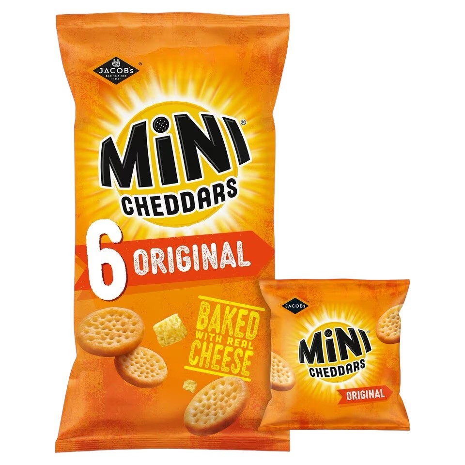 Jacob Mini Cheddar Original 6 pack