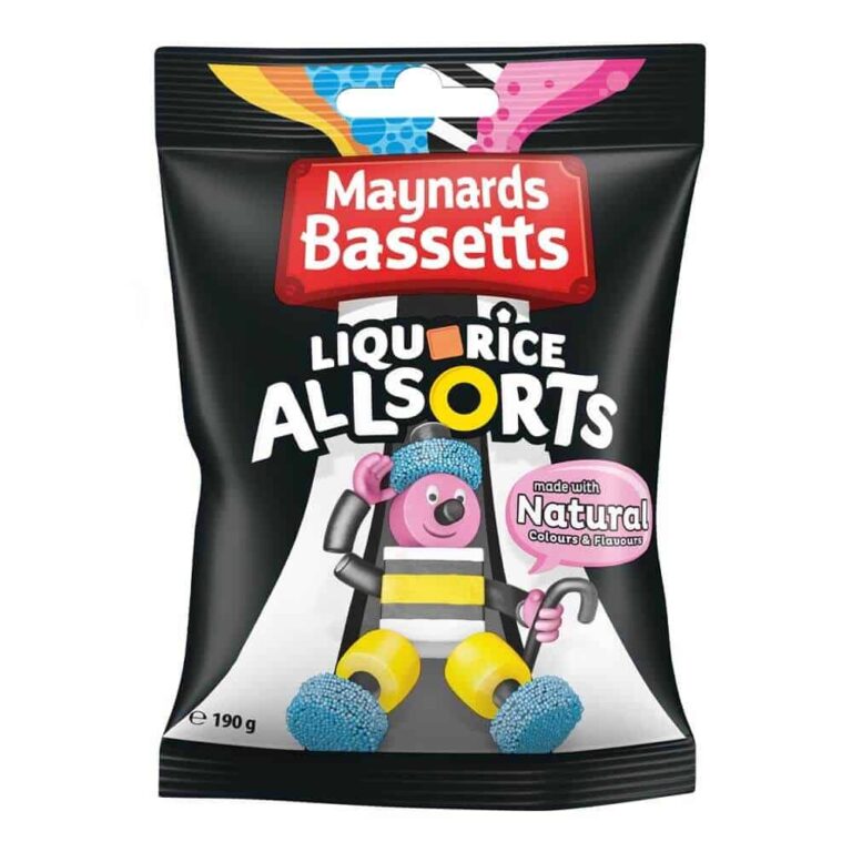 Maynards Bassetts Liquorice Allsorts 190g