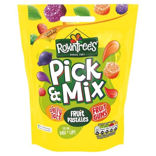 Rowntree’s Pick & Mix Gummies Bag 120g