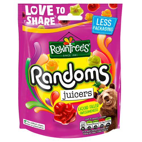 Rowntree’s Randoms Juicers Pouch 140g