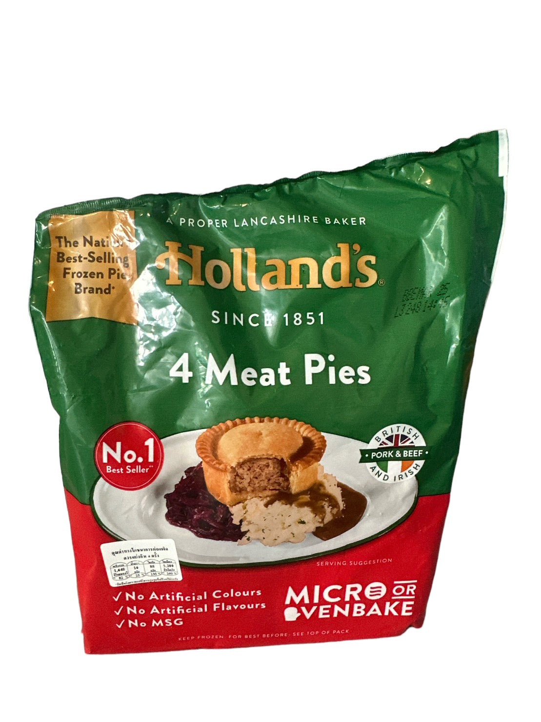 Holland 4Meat Pies 564g