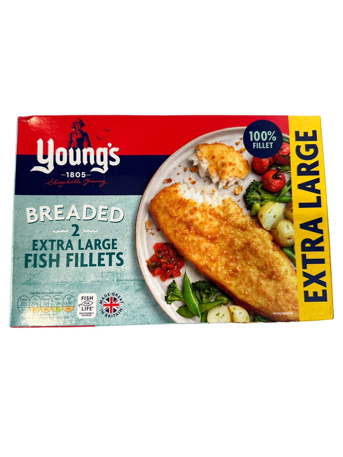 Young's Breaded Fish Fillets