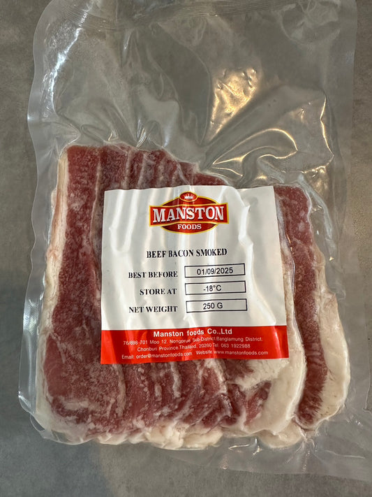 Manston Beef  Bacon Smoke 250g