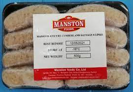 Manston Epicure Cumberland Pork Thick 8 Links