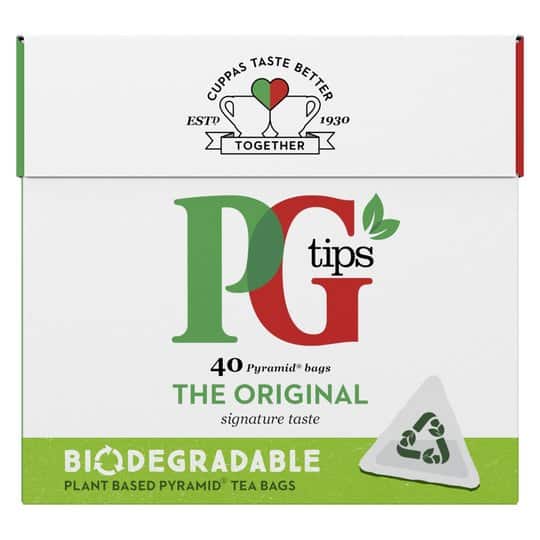 PG Tips Pyramid Tea Bags x 40