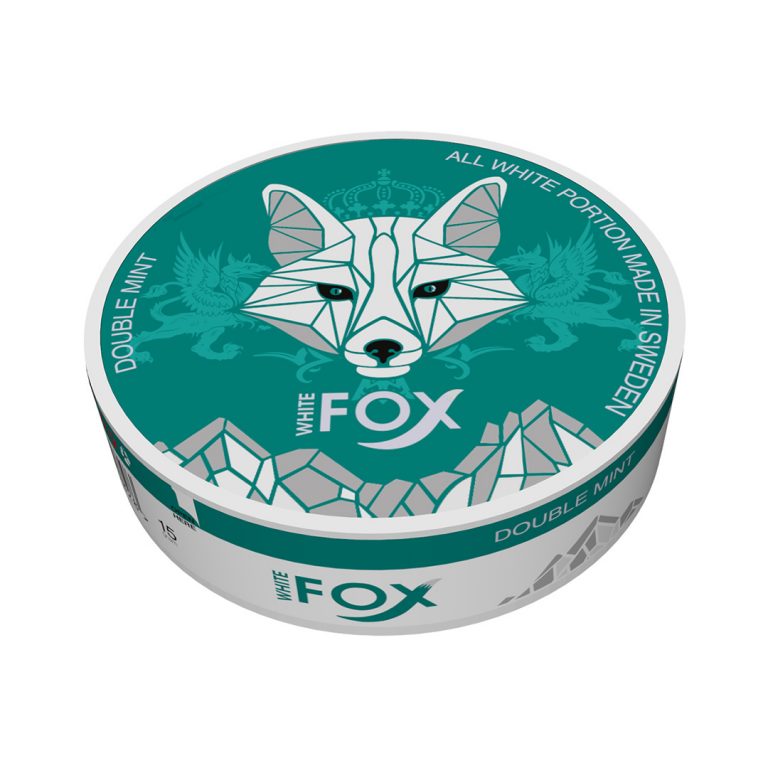 White Fox Double Mint Snus (Green)