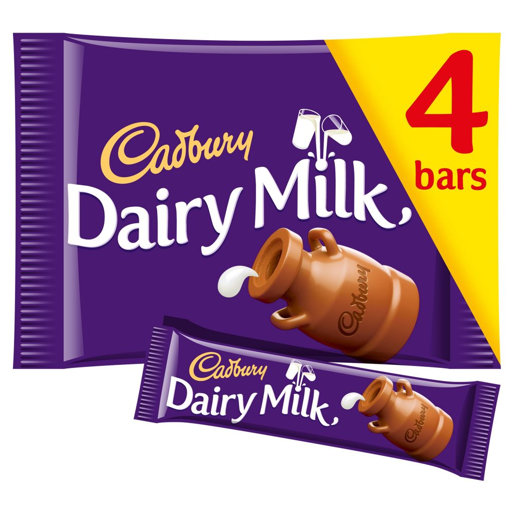 Cadbury Dairy Milk 27.2g x 4